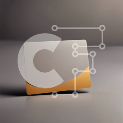 Intra Συλλεκτικό Ξύλινο Παζλ Plywood  4mm - Κομψή γκρι και χρυσή πιστωτική κάρτα σε κομψή επιφάνεια Σε Ξύλινο Κουτί - Διαστάσεις Puzzle: 10x10 cm – 25 κομμάτια - Image 1