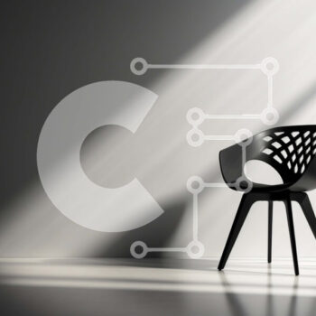 Intra Συλλεκτικό Ξύλινο Παζλ Plywood  4mm - Μοντέρνα μαύρη καρέκλα σε λευκό δωμάτιο με φως του ήλιου Σε Ξύλινο Κουτί - Διαστάσεις Puzzle: 10x10 cm – 25 κομμάτια - Image 1