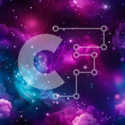 Intra Συλλεκτικό Ξύλινο Παζλ Plywood  4mm - Μαγευτικό διαστημικό φόντο με αστέρια, νεφελώματα και γαλαξίες Σε Ξύλινο Κουτί - Διαστάσεις Puzzle: 10x10 cm – 25 κομμάτια - Image 1