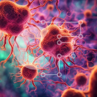 Intra Συλλεκτικό Ξύλινο Παζλ Plywood  4mm - Ερυθρά και λευκά αιμοσφαίρια στο ανθρώπινο σώμα Σε Ξύλινο Κουτί - Διαστάσεις Puzzle: 10x10 cm – 25 κομμάτια - Image 1