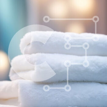 Intra Συλλεκτικό Ξύλινο Παζλ Plywood  4mm - Μαλακές και βελούδινες λευκές πετσέτες διπλωμένες τακτοποιημένα για εύκολη αποθήκευση Σε Ξύλινο Κουτί - Διαστάσεις Puzzle: 10x10 cm – 25 κομμάτια - Image 1