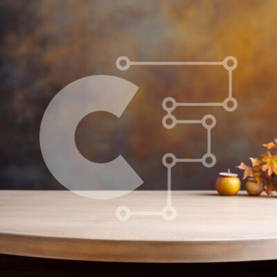 Intra Συλλεκτικό Ξύλινο Παζλ Plywood  4mm - Φθινοπωρινά φύλλα σε ξύλινο τραπέζι Σε Ξύλινο Κουτί - Διαστάσεις: 10x10 cm – 25 κομμάτια - Image 1