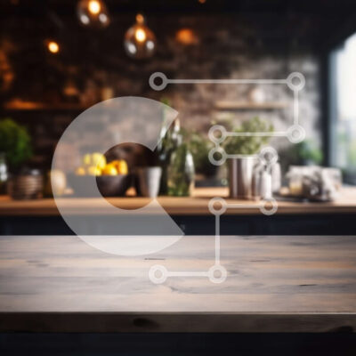 Intra Συλλεκτικό Ξύλινο Παζλ Plywood  4mm - Ξύλινο Τραπέζι με Λευκό Τραπεζομάντηλο και Διακοσμητικά Σε Ξύλινο Κουτί - Διαστάσεις Puzzle: 10x10 cm – 25 κομμάτια - Image 1