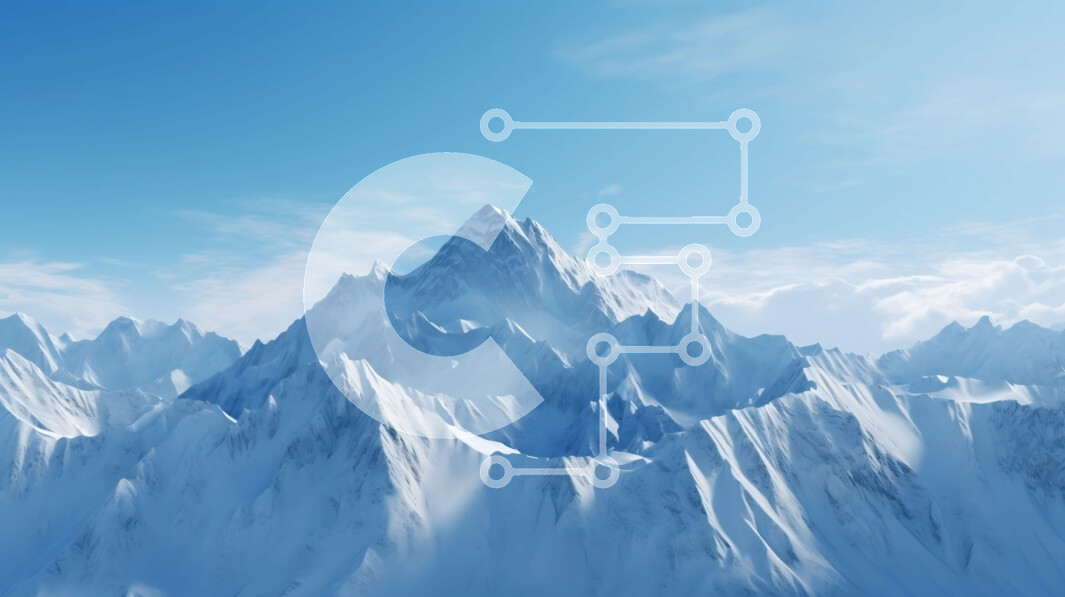 Intra Συλλεκτικό Ξύλινο Παζλ Plywood  4mm - Χιονισμένη οροσειρά με καταγάλανο ουρανό Σε Ξύλινο Κουτί - Διαστάσεις: 10x10 cm – 25 κομμάτια