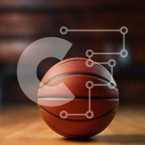 Intra Συλλεκτικό Ξύλινο Παζλ Plywood  4mm - Μπάσκετ στο ξύλινο πάτωμα Σε Ξύλινο Κουτί - Διαστάσεις Puzzle: 10x10 cm – 25 κομμάτια