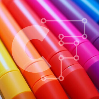 Intra Συλλεκτικό Ξύλινο Παζλ Plywood  4mm - Ομάδα χρωματιστών μαρκαδόρων που διατάσσονται σε μια σειρά Σε Ξύλινο Κουτί - Διαστάσεις Puzzle: 10x10 cm – 25 κομμάτια - Image 1