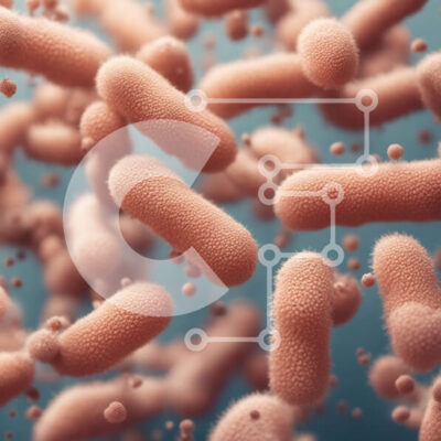 Intra Συλλεκτικό Ξύλινο Παζλ Plywood  4mm - Βακτήρια Escherichia coli - Μικροσκοπική άποψη Σε Ξύλινο Κουτί - Διαστάσεις Puzzle: 10x10 cm – 25 κομμάτια - Image 1