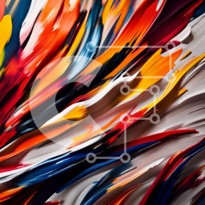 Intra Συλλεκτικό Ξύλινο Παζλ Plywood 4mm - Ζωντανό πορτρέτο από κοντά με πιτσιλίσματα μπογιάς στο πρόσωπο Σε Ξύλινο Κουτί - Διαστάσεις Puzzle: 10x10 cm – 25 κομμάτια - Image 1