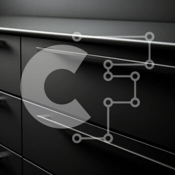 Intra Συλλεκτικό Ξύλινο Παζλ Plywood  4mm - Μαύρο κομμό με καθρέφτη σε ένα σκοτεινό δωμάτιο Σε Ξύλινο Κουτί - Διαστάσεις Puzzle: 10x10 cm – 25 κομμάτια - Image 1