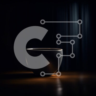 Intra Συλλεκτικό Ξύλινο Παζλ Plywood  4mm - Μινιμαλιστικό λευκό φλιτζάνι καφέ σε σκούρο ξύλινο τραπέζι Σε Ξύλινο Κουτί - Διαστάσεις Puzzle: 10x10 cm – 25 κομμάτια - Image 1