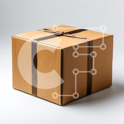 Intra Συλλεκτικό Ξύλινο Παζλ Plywood  4mm - Κομψό καφέ κουτί από χαρτόνι με μαύρη κορδέλα Σε Ξύλινο Κουτί - Διαστάσεις: 10x10 cm – 25 κομμάτια - Image 1