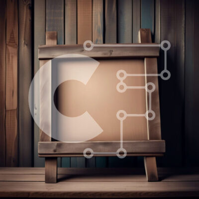 Intra Συλλεκτικό Ξύλινο Παζλ Plywood  4mm - Άδειο ξύλινο πλαίσιο σε έναν ρουστίκ ξύλινο τοίχο Σε Ξύλινο Κουτί - Διαστάσεις Puzzle: 10x10 cm – 25 κομμάτια - Image 1