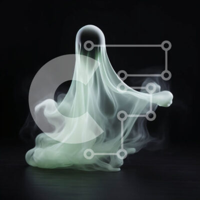 Intra Συλλεκτικό Ξύλινο Παζλ Plywood  4mm - Αντικείμενο σε σχήμα φαντάσματος με Αιθέρια Ομορφιά Σε Ξύλινο Κουτί - Διαστάσεις Puzzle: 10x10 cm – 25 κομμάτια - Image 1