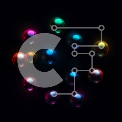 Intra Συλλεκτικό Ξύλινο Παζλ Plywood  4mm - Ζωντανές αιωρούμενες φυσαλίδες σε σκοτεινό φόντο Σε Ξύλινο Κουτί - Διαστάσεις Puzzle: 10x10 cm – 25 κομμάτια - Image 1