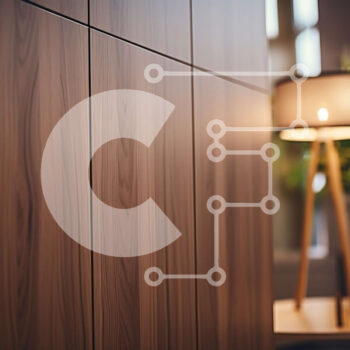 Intra Συλλεκτικό Ξύλινο Παζλ Plywood  4mm - Ξύλινος τοίχος με φωτιστικό και φυτό σε γλάστρα Σε Ξύλινο Κουτί - Διαστάσεις Puzzle: 10x10 cm – 25 κομμάτια - Image 1