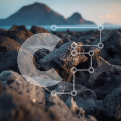 Intra Συλλεκτικό Ξύλινο Παζλ Plywood  4mm - Εκπληκτική εικόνα ενός τραχύ τοπίου με καταγάλανο ουρανό Σε Ξύλινο Κουτί - Διαστάσεις Puzzle: 10x10 cm – 25 κομμάτια - Image 1