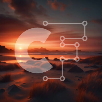 Intra Συλλεκτικό Ξύλινο Παζλ Plywood  4mm - Εκπληκτικό ηλιοβασίλεμα πάνω από μια έρημη παραλία Σε Ξύλινο Κουτί - Διαστάσεις Puzzle: 10x10 cm – 25 κομμάτια - Image 1