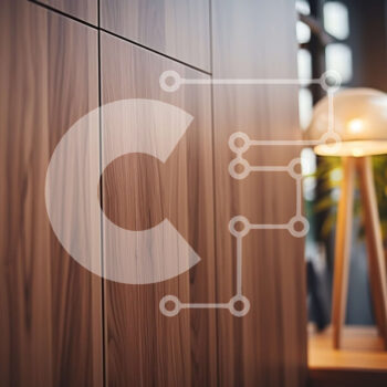 Intra Συλλεκτικό Ξύλινο Παζλ Plywood  4mm - Ξύλινο ντουλάπι με φωτιστικό και φυτό σε γλάστρα στο Windowsill Σε Ξύλινο Κουτί - Διαστάσεις Puzzle: 10x10 cm – 25 κομμάτια - Image 1