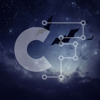 Intra Συλλεκτικό Ξύλινο Παζλ Plywood  4mm - Εκπληκτική εικόνα με νυχτερίδες που πετούν στον νυχτερινό ουρανό Σε Ξύλινο Κουτί - Διαστάσεις: 10x10 cm – 25 κομμάτια - Image 1