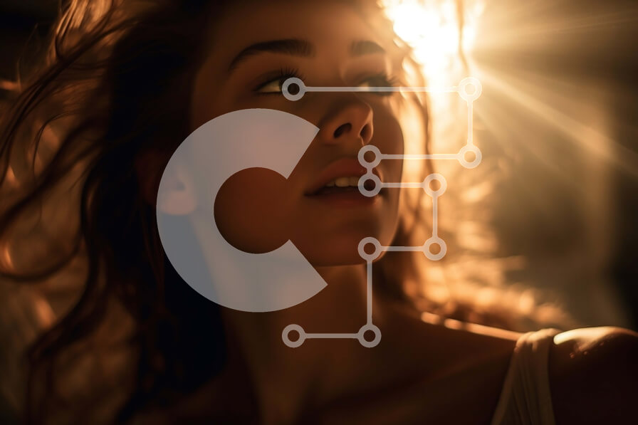 Intra Συλλεκτικό Ξύλινο Παζλ Plywood  4mm - Όμορφη εικόνα μιας γυναίκας που στέκεται σε ένα αμυδρά φωτισμένο δωμάτιο Σε Ξύλινο Κουτί - Διαστάσεις Puzzle: 10x10 cm – 25 κομμάτια