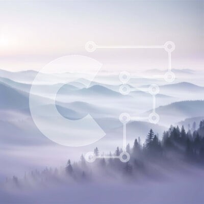 Intra Συλλεκτικό Ξύλινο Παζλ Plywood  4mm - Πανέμορφο ορεινό τοπίο με ομιχλώδη κοιλάδα Σε Ξύλινο Κουτί - Διαστάσεις: 10x10 cm – 25 κομμάτια - Image 1