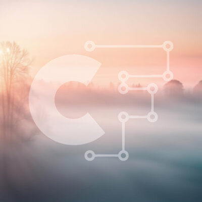 Intra Συλλεκτικό Ξύλινο Παζλ Plywood  4mm - Ειρηνικό ηλιοβασίλεμα σε ένα ομιχλώδες τοπίο Σε Ξύλινο Κουτί - Διαστάσεις: 10x10 cm – 25 κομμάτια - Image 1