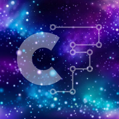 Intra Συλλεκτικό Ξύλινο Παζλ Plywood 4mm - Εκπληκτικό φόντο Galaxy με μωβ και μπλε χρώματα Σε Ξύλινο Κουτί - Διαστάσεις Puzzle: 10x10 cm – 25 κομμάτια - Image 1