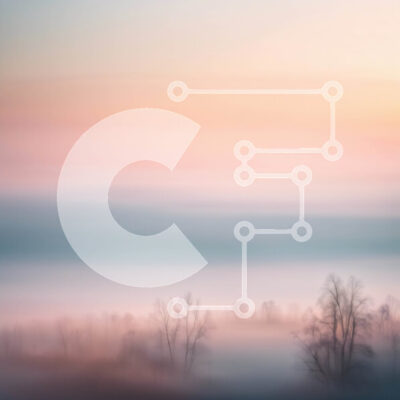 Intra Συλλεκτικό Ξύλινο Παζλ Plywood  4mm - Όμορφη εικόνα ενός ομιχλώδους τοπίου στο ηλιοβασίλεμα Σε Ξύλινο Κουτί - Διαστάσεις: 10x10 cm – 25 κομμάτια - Image 1