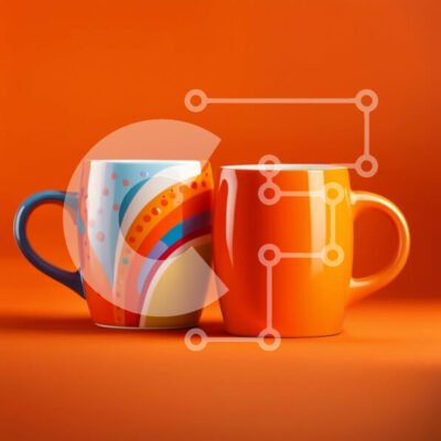 Intra Συλλεκτικό Ξύλινο Παζλ Plywood  4mm - Κομψές και ζωντανές κούπες με εντυπωσιακά σχέδια Σε Ξύλινο Κουτί - Διαστάσεις Puzzle: 10x10 cm – 25 κομμάτια - Image 1