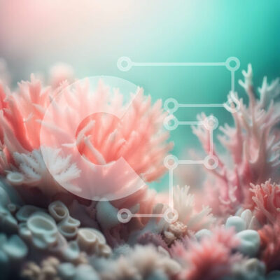 Intra Συλλεκτικό Ξύλινο Παζλ Plywood  4mm - Ζωντανός κοραλλιογενής ύφαλος - Άποψη από κοντά της ακμάζουσας θαλάσσιας ζωής Σε Ξύλινο Κουτί - Διαστάσεις: 10x10 cm – 25 κομμάτια - Image 1