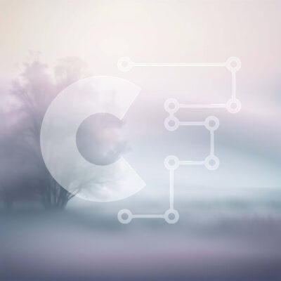 Intra Συλλεκτικό Ξύλινο Παζλ Plywood  4mm - Moody τοπίο με γυμνό δέντρο και συννεφιασμένο ουρανό Σε Ξύλινο Κουτί - Διαστάσεις: 10x10 cm – 25 κομμάτια - Image 1