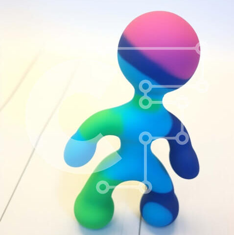 Intra Συλλεκτικό Ξύλινο Παζλ Plywood 4mm - Πολύχρωμο παιχνίδι που στέκεται σε ξύλινη επιφάνεια Σε Ξύλινο Κουτί - Διαστάσεις: 10x10 cm – 25 κομμάτια - Image 1