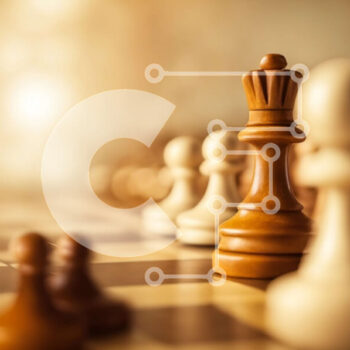 Intra Συλλεκτικό Ξύλινο Παζλ Plywood  4mm - Σκακιέρα με άσπρα και μαύρα κομμάτια σκακιού Σε Ξύλινο Κουτί - Διαστάσεις Puzzle: 10x10 cm – 25 κομμάτια - Image 1