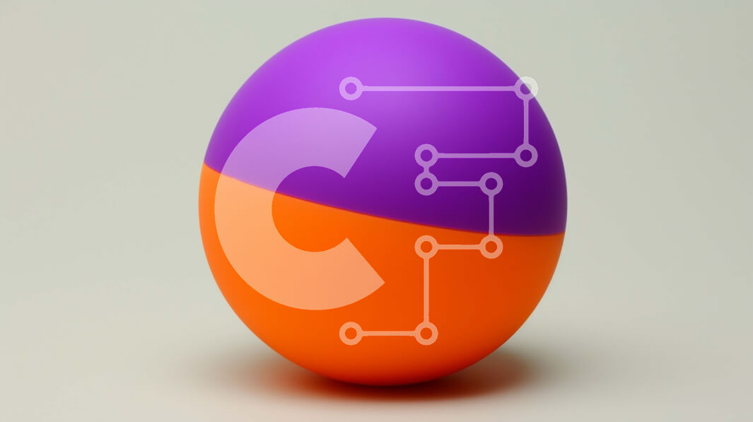 Intra Συλλεκτικό Ξύλινο Παζλ Plywood  4mm - Πορτοκαλί και μωβ Πασχαλινό αυγό σε άσπρο φόντο Σε Ξύλινο Κουτί - Διαστάσεις Puzzle: 10x10 cm – 25 κομμάτια