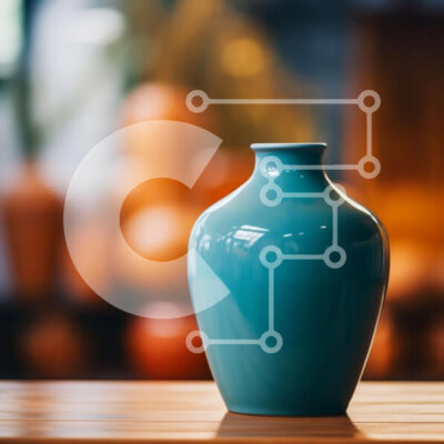 Intra Συλλεκτικό Ξύλινο Παζλ Plywood  4mm - Κιρκίρι βάζο σε ξύλινο τραπέζι Σε Ξύλινο Κουτί - Διαστάσεις Puzzle: 10x10 cm – 25 κομμάτια - Image 1