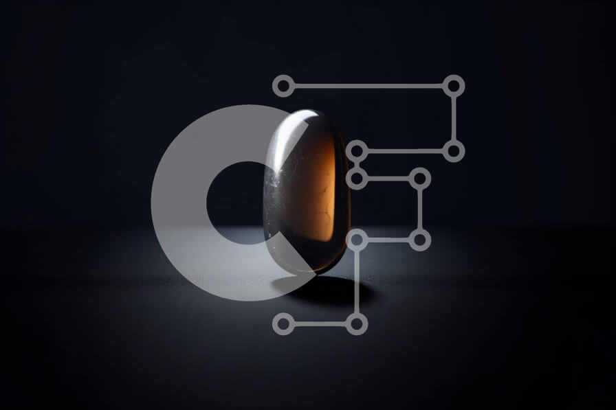 Intra Συλλεκτικό Ξύλινο Παζλ Plywood  4mm - Πορτρέτο ενός σοβαρού άνδρα με γένια και μουστάκι σε μαύρο και άσπρο Σε Ξύλινο Κουτί - Διαστάσεις Puzzle: 10x10 cm – 25 κομμάτια