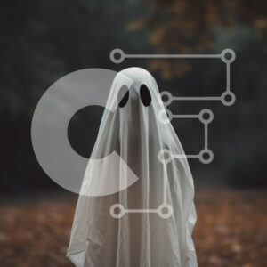 Intra Συλλεκτικό Ξύλινο Παζλ Plywood  4mm - Mysterious Ghost in the Woods Σε Ξύλινο Κουτί - Διαστάσεις Puzzle: 10x10 cm – 25 κομμάτια