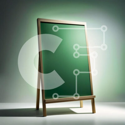 Intra Συλλεκτικό Ξύλινο Παζλ Plywood  4mm - Ενθαρρυντικός πράσινος πίνακας κιμωλίας: Μάθετε κάτι νέο κάθε μέρα Σε Ξύλινο Κουτί - Διαστάσεις Puzzle: 10x10 cm – 25 κομμάτια - Image 1