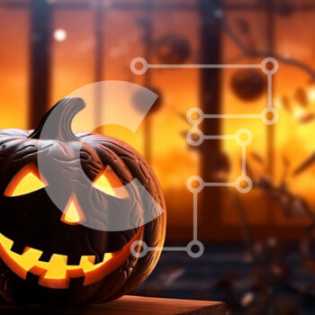 Intra Συλλεκτικό Ξύλινο Παζλ Plywood  4mm - Φώτισε την κολοκύθα του Halloween μπροστά από ένα φωτισμένο παράθυρο Σε Ξύλινο Κουτί - Διαστάσεις Puzzle: 10x10 cm – 25 κομμάτια - Image 1