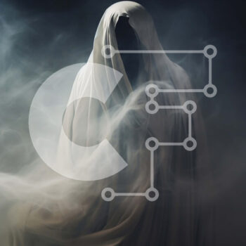 Intra Συλλεκτικό Ξύλινο Παζλ Plywood  4mm - Ghostly Figure με καπνό Σε Ξύλινο Κουτί - Διαστάσεις Puzzle: 10x10 cm – 25 κομμάτια - Image 1
