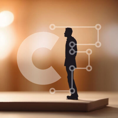 Intra Συλλεκτικό Ξύλινο Παζλ Plywood  4mm - Σιλουέτα ενός άνδρα που στέκεται σε ένα βιβλίο σε ένα δωμάτιο με χαμηλό φωτισμό Σε Ξύλινο Κουτί - Διαστάσεις Puzzle: 10x10 cm – 25 κομμάτια - Image 1