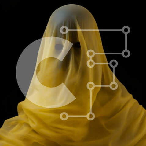 Intra Συλλεκτικό Ξύλινο Παζλ Plywood 4mm - Φανταστική φιγούρα καλυμμένη με κίτρινο ύφασμα Σε Ξύλινο Κουτί - Διαστάσεις Puzzle: 10x10 cm – 25 κομμάτια - Image 1