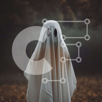 Intra Συλλεκτικό Ξύλινο Παζλ Plywood  4mm - Φάντασμα στο σκοτεινό δάσος Σε Ξύλινο Κουτί - Διαστάσεις Puzzle: 10x10 cm – 25 κομμάτια - Image 1