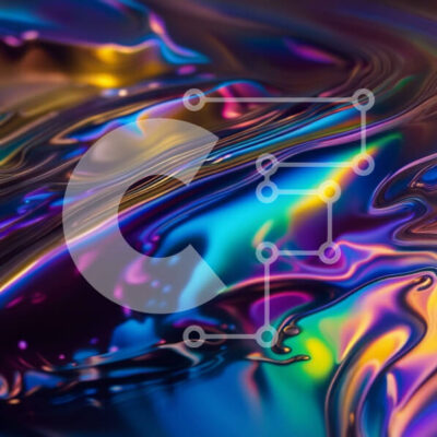 Intra Συλλεκτικό Ξύλινο Παζλ Plywood 4mm - Δυναμική και ζωντανή αφηρημένη εικόνα φόντου με ροή υγρού Σε Ξύλινο Κουτί - Διαστάσεις Puzzle: 10x10 cm – 25 κομμάτια - Image 1