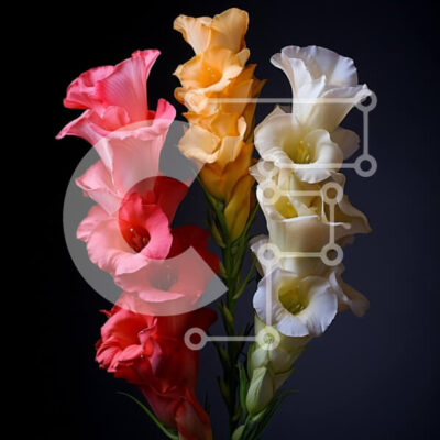 Intra Συλλεκτικό Ξύλινο Παζλ Plywood 4mm - Όμορφο μπουκέτο με τουλίπες σε ένα διάφανο βάζο Σε Ξύλινο Κουτί - Διαστάσεις: 10x10 cm – 25 κομμάτια - Image 1