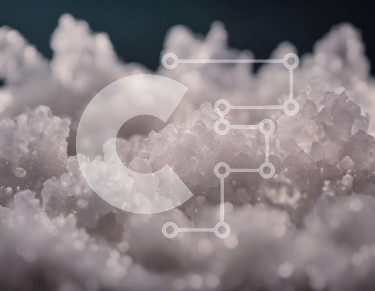 Intra Συλλεκτικό Ξύλινο Παζλ Plywood  4mm - Κοντινό πλάνο λευκών νιφάδων χιονιού που επιπλέουν στον αέρα Σε Ξύλινο Κουτί - Διαστάσεις: 10x10 cm – 25 κομμάτια