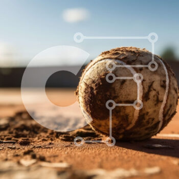 Intra Συλλεκτικό Ξύλινο Παζλ Plywood  4mm - Μπάλα του τένις στο χώμα Σε Ξύλινο Κουτί - Διαστάσεις Puzzle: 10x10 cm – 25 κομμάτια - Image 1