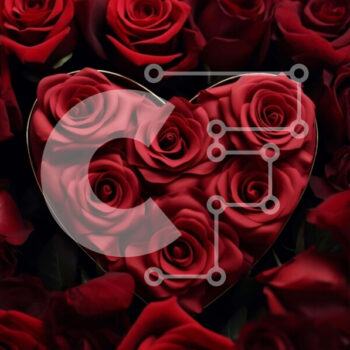 Intra Συλλεκτικό Ξύλινο Παζλ Plywood  4mm - Ρομαντικά κόκκινα τριαντάφυλλα φόντο Σε Ξύλινο Κουτί - Διαστάσεις Puzzle: 10x10 cm – 25 κομμάτια - Image 1