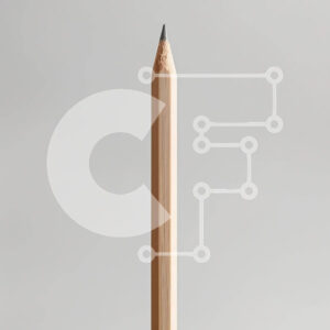 Intra Συλλεκτικό Ξύλινο Παζλ Plywood  4mm - Ξύλινο μολύβι που στέκεται όρθιο Σε Ξύλινο Κουτί - Διαστάσεις: 10x10 cm – 25 κομμάτια