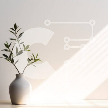 Intra Συλλεκτικό Ξύλινο Παζλ Plywood  4mm - Λευκό βάζο με φυτό σε λευκό τραπέζι μπροστά από το παράθυρο Σε Ξύλινο Κουτί - Διαστάσεις Puzzle: 10x10 cm – 25 κομμάτια - Image 1